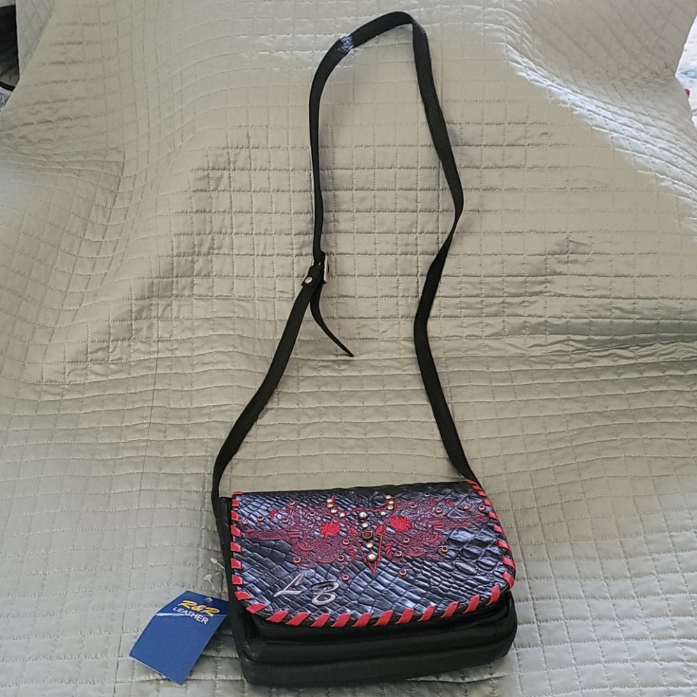 leather handbag from L and B
